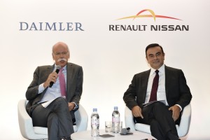 CP Dieter Zetsche et Carlos Ghosn